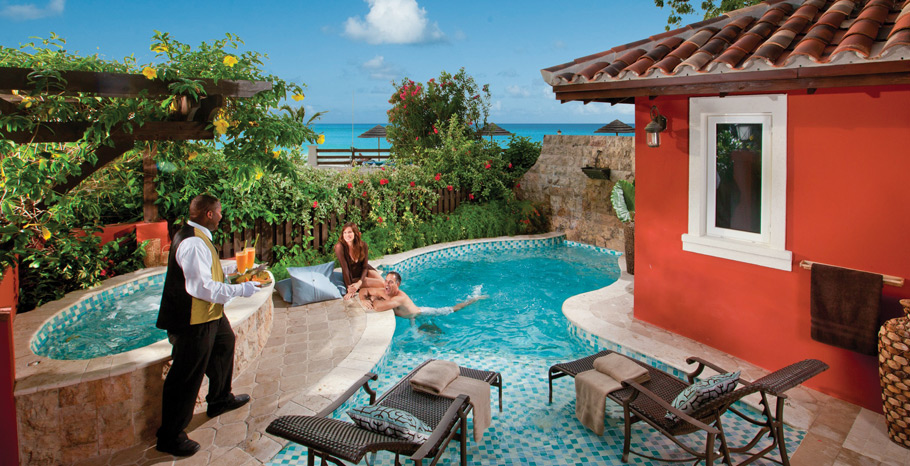 sandals grande antigua suite